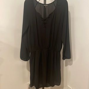 Black express dress